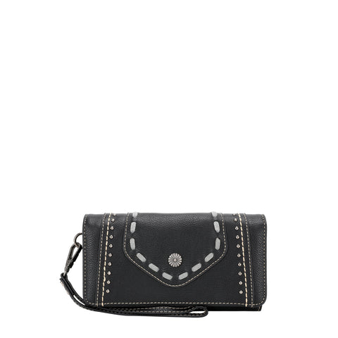 MW1147-W018 Montana West Whipstitch Collection Wallet