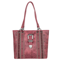 MW1148G-8317 Montana West Buckle Collection Concealed Carry Tote
