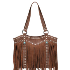 MW1149G-8317 Montana West Fringe Collection Concealed Carry Tote