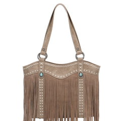 MW1149G-8317 Montana West Fringe Collection Concealed Carry Tote