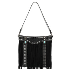 MW1149G-918 Montana West  Fringe Collection Concealed Carry Hobo
