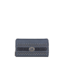 MW1152-W010 Montana West Whipstitch Collection Wallet