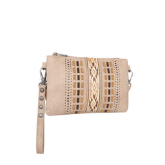 MW1153-181 Montana West Aztec Embossed Collection Clutch/Crossbody