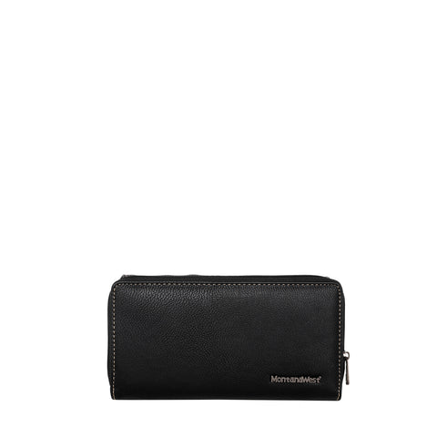 MW1153-W010 Montana West Aztec Embossed  Collection Wallet