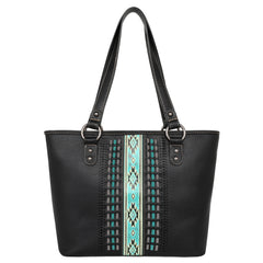 MW1153G-8317 Montana West Aztec Embossed  Collection Concealed Carry Tote