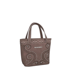 MW1154-923 Montana West Cut-Out Collection Small Tote/Crossbody