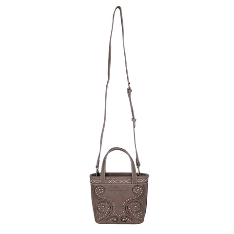 MW1154-923 Montana West Cut-Out Collection Small Tote/Crossbody