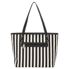 MW1156-8112 Montana West Leopard Print Canvas Tote Bag