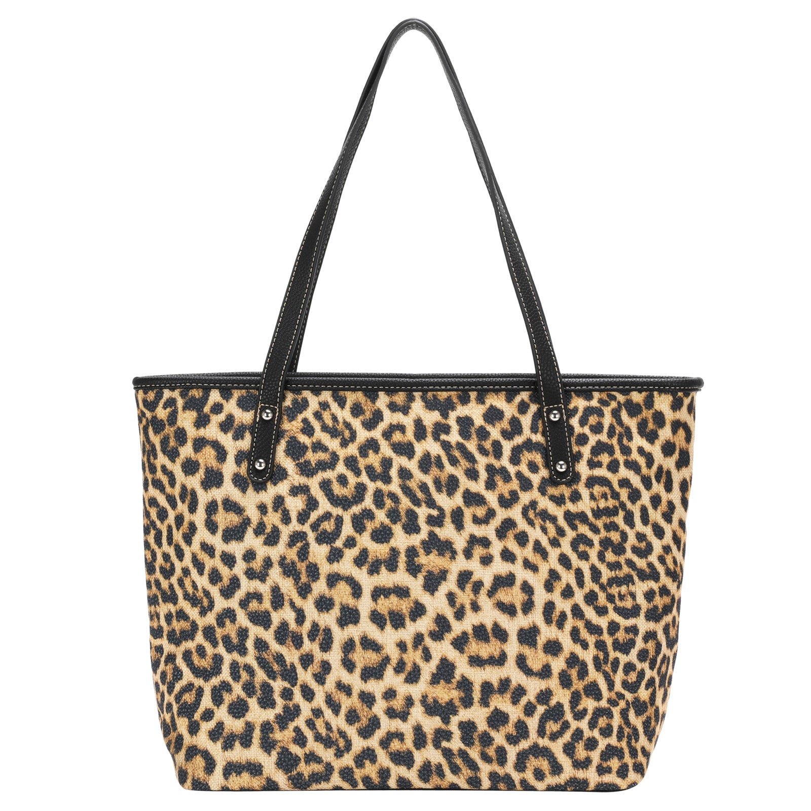 leopard totebag