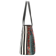 MW1159-8112 Montana West Western Canvas Tote Bag