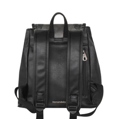 MW1173-9110 Montana West Tooled Collection Backpack - Black