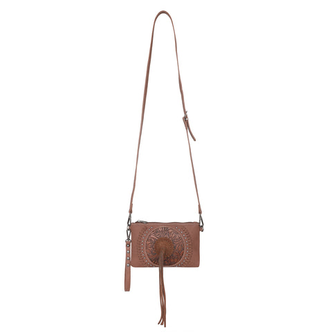 MW1176-181 Montana West  Tooled Collection Clutch/Crossbody