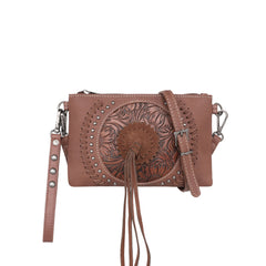 MW1176-181 Montana West  Tooled Collection Clutch/Crossbody