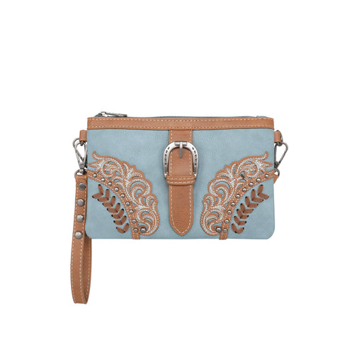 MW1177-181 Montana West Cut-Out /Buckle Collection Clutch/Crossbody