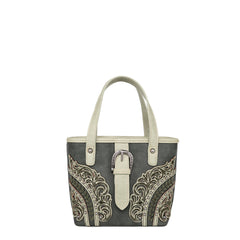 MW1177-923 Montana West Cut-Out/Buckle Collection Small Tote/Crossbody