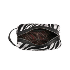 MW1180-190 Montana West Zebra Pattern Print Multi Purpose/Travel Pouch