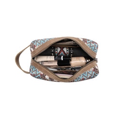 MW1187-190 Montana West Leopard Cactus Multi Purpose/Travel Pouch