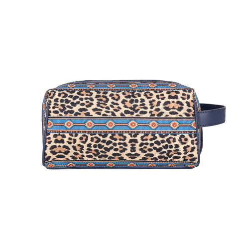 MW1196-190 Montana West Leopard/Aztec Multi Purpose/Travel Pouch