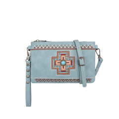 MW1199-181 Montana West Concho Collection Crossbody/Wristlet