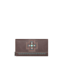 MW1199-W010 Montana West Concho Collection Wallet