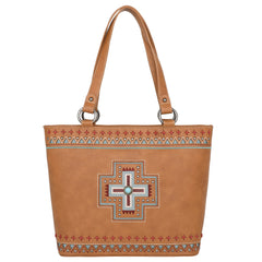 MW1199G-8317 Montana West Concho Collection Concealed Carry Tote
