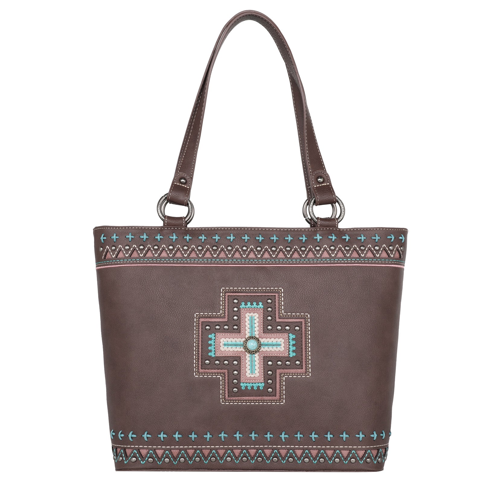 MW1199G 8317 Montana West Concho Collection Concealed Carry Tote MONTANA WEST U.S.A