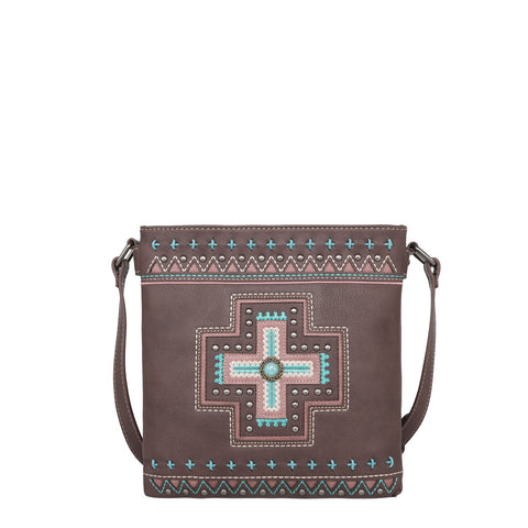 MW1199G-9360 Montana West Concho Collection Concealed Carry Crossbody