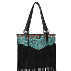 MW1200G-8317 Montana West Tooled Collection Concealed Carry Tote