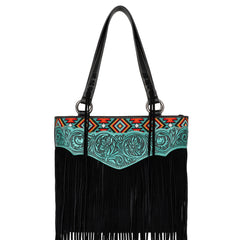 MW1200G-8317 Montana West Tooled Collection Concealed Carry Tote