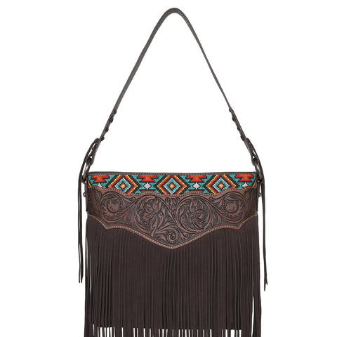 MW1200G-918 Montana West Tooled Collection Concealed Carry Hobo