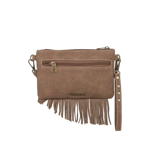 MW1201-181 Montana West Fringe Collection Crossbody/Wristlet