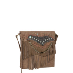 MW1201G-9360 Montana West Fringe Collection Concealed Carry Crossbody Bag