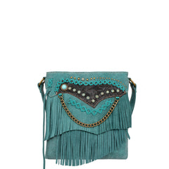 MW1201G-9360 Montana West Fringe Collection Concealed Carry Crossbody Bag