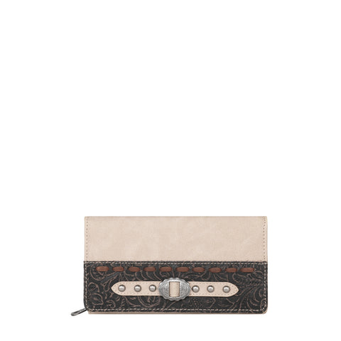MW1205-W010 Montana West Tooled Collection Wallet