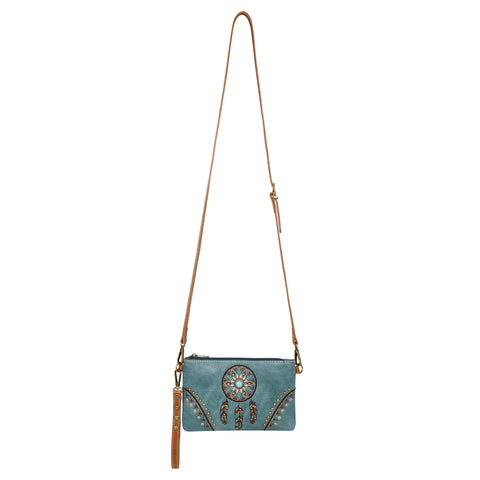 MW1206-181 Montana West Embroidered Collection Clutch/Crossbody