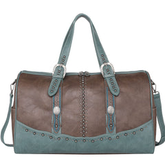 MW1209-5110 Montana West Buckle Collection Weekender Bag