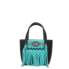MW1214-923 Montana West Aztec Collection Small Tote/Crossbody