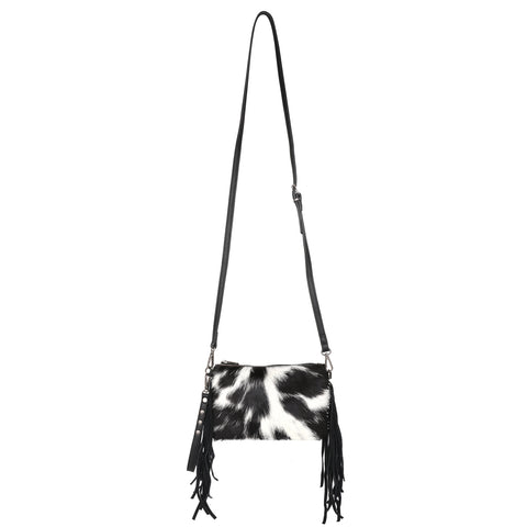 MW1219-181 Montana West Hair-On Collection Clutch/Crossbody