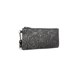MW1217-139 Montana West Tooled Collection Phone Wristlet/Crossbody