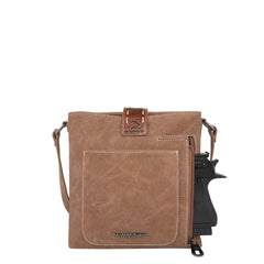 MW1221G-9360 Montana West Tooled Collection Concealed Carry Crossbody