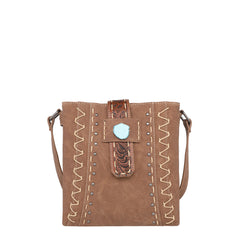 MW1221G-9360 Montana West Tooled Collection Concealed Carry Crossbody