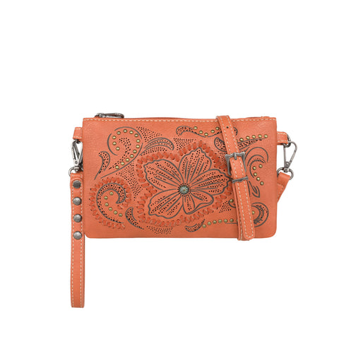 MW1222-181 Montana West Cut-out Collection Crossbody/Wristlet