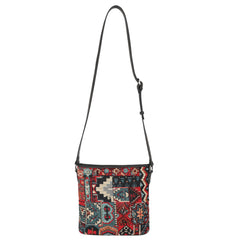 MW1228-8360 Montana West Western Pattern Print Canvas Crossbody