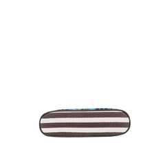 MW1229-8360 Montana West Blue Tribal Geometric Print Canvas Crossbody