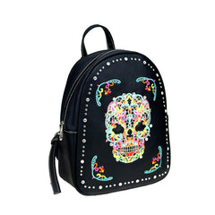 MW494G-9110 Montana West Sugar Skull Collection Backpack