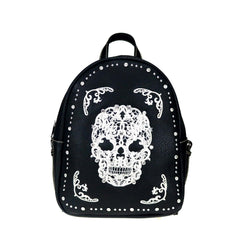 MW494G-9110 Montana West Sugar Skull Collection Backpack