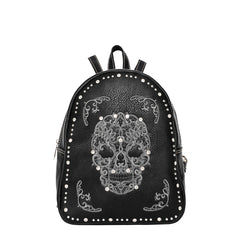 MW494G-9110 Montana West Sugar Skull Collection Backpack