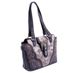 MW823G-8250 Montana West Buckle Collection Concealed Carry Tote
