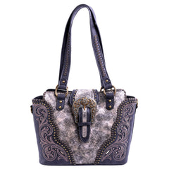 MW823G-8250 Montana West Buckle Collection Concealed Carry Tote