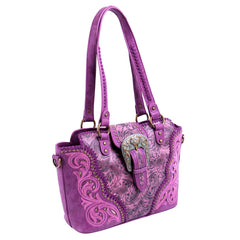 MW823G-8250 Montana West Buckle Collection Concealed Carry Tote